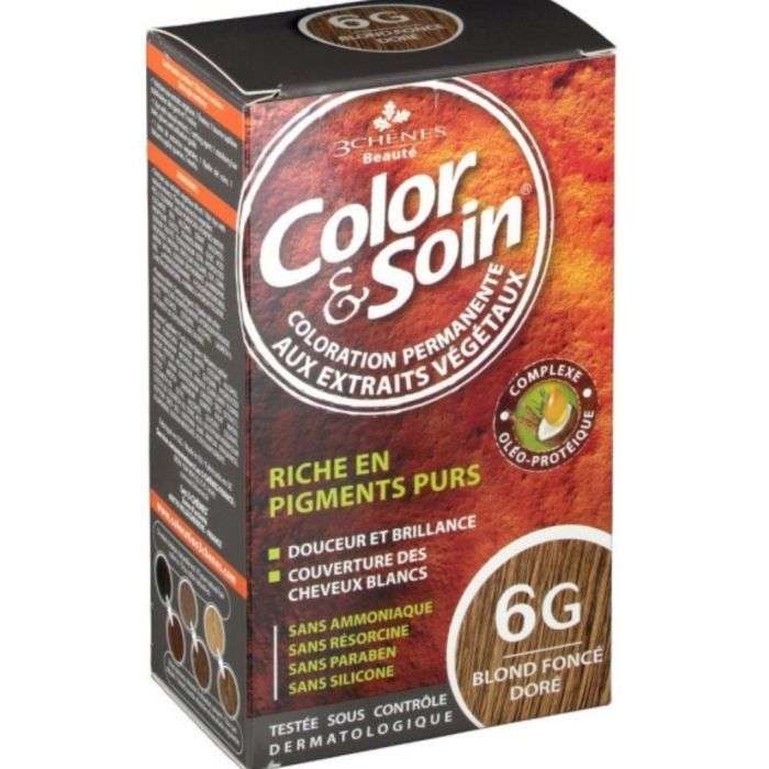 3-chenes-color-3-chenes-color-et-soin-coloration-permanente-6g-blond-fonce-dore-135-ml-coloration.jpg 3 CHENES COLOR ET SOIN COLORATION PERMANENTE 6G BLOND FONCE DORE 135 ML – Image 1