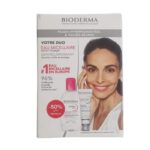 BIODERMA PEAUX HYPERPIGMENTEES ET TACHES BRUNE DUO EAU MICELLAIRE + SOIN ECLAIRCISSANT
