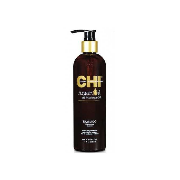 chi-argan-oil-et-moringa-shampooing-340-ml.jpg CHI ARGAN OIL ET MORINGA SHAMPOOING 340 ML – Image 1