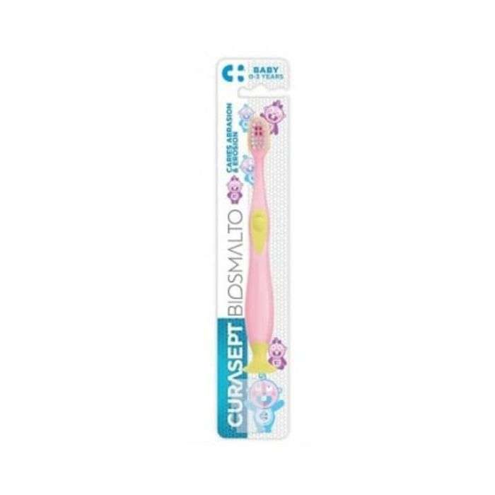 curasept-curasept-biosmalto-brosse-a-dents-bebe-0-3-ans-brosses-a-dents-adultes.jpg CURASEPT BIOSMALTO BROSSE A DENTS BEBE 0-3 ANS – Image 1