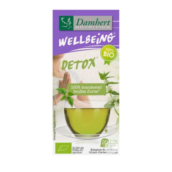 damhert-damhert-wellbeing-detox-20-sachets-the-tisanes-et-infusions.jpg DAMHERT WELLBEING DETOX 20 SACHETS – Image 1