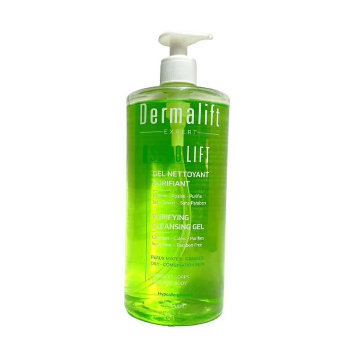 dermalift-dermalift-sebolift-gel-nettoyant-purifiant-visage-et-corps-1-l-hygiene-corps.jpg DERMALIFT SEBOLIFT GEL NETTOYANT PURIFIANT VISAGE ET CORPS 1 L – Image 1