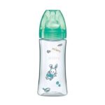 DODIE BIBERON ANTI COLIQUE TETINE RONDE 3 VITESSE 330 ML +6 MOIS MIAM MIAM