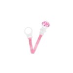 DODIE ATTACHE SUCETTE RUBAN ROSE