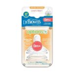 DR BROWNS OPTIONS+ TETINE COLE LARGE NIVEAU 1 PACK DE 2 0 MOIS +