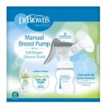 DR BROWNS TIRE LAIT MANUEL AVEC TETERELLE EN SILICONE SOFTSHAPE