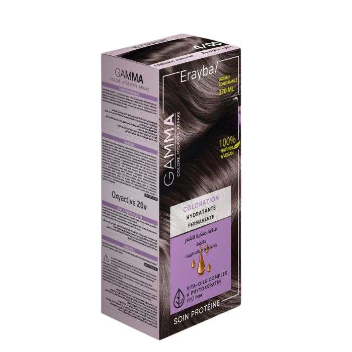 erayba-gamma-coloration-hydratante-permanente-n6-00-blond-fonce-naturel.jpg ERAYBA GAMMA COLORATION HYDRATANTE PERMANENTE N6-00 BLOND FONCE NATUREL – Image 1