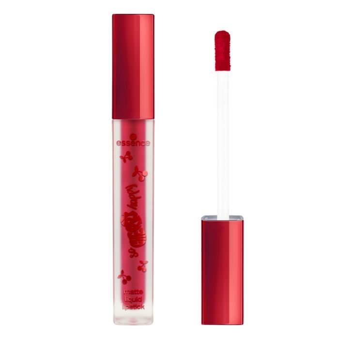 essence-so-cherry-happy-matte-liquid-lipstick-01-cherry-kisses.jpg ESSENCE SO CHERRY HAPPY MATTE LIQUID LIPSTICK 01 CHERRY KISSES – Image 1