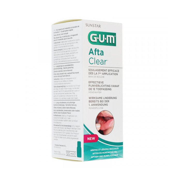 gum-gum-aftaclear-bain-de-bouche-aphtes-et-lesions-buccales-120-ml-ref-2410-bains-de-bouche.jpg GUM AFTACLEAR BAIN DE BOUCHE APHTES ET LESIONS BUCCALES 120 ML REF 2410 – Image 1