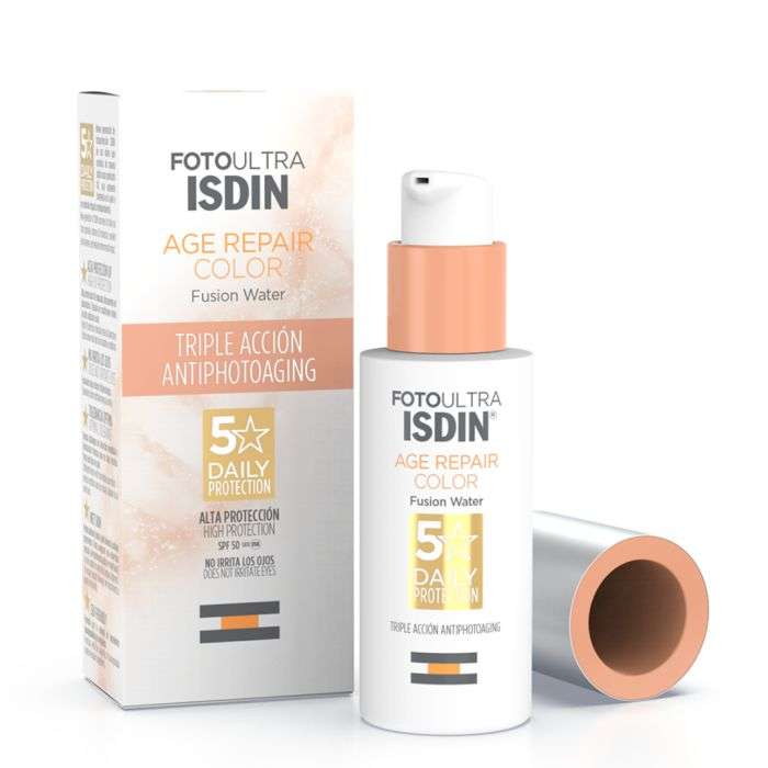 isdin-isdin-foto-ultra-age-repair-color-fusion-water-spf-50-50ml-cremes.jpg ISDIN FOTO ULTRA AGE REPAIR COLOR FUSION WATER SPF 50 /50ML – Image 1
