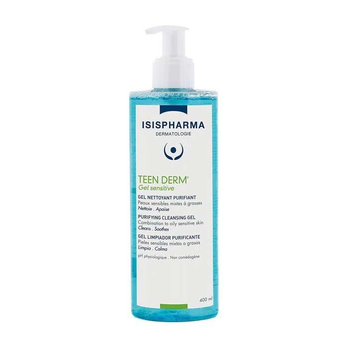 isispharma-isispharma-teen-derm-gel-sensitive-400-ml-soins-anti-imperfections.jpg ISISPHARMA TEEN DERM GEL SENSITIVE 400 ML – Image 1