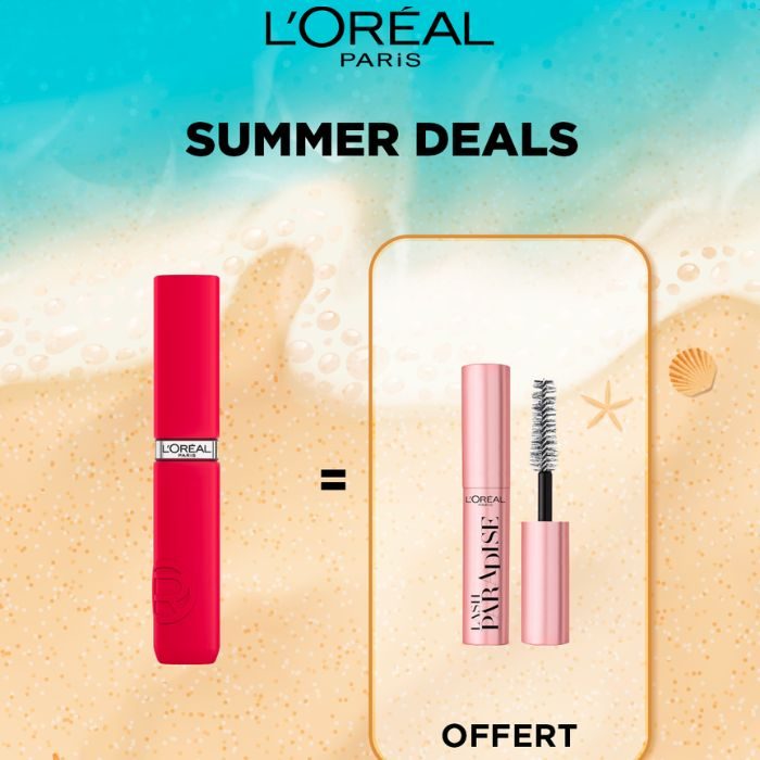 l-oreal-paris-offre-web-infaillible-rouge-a-levres-matte-resistance-mini-mascara-offert.jpg L'OREAL PARIS OFFRE WEB INFAILLIBLE ROUGE A LEVRES MATTE RESISTANCE + MINI MASCARA OFFERT – Image 1