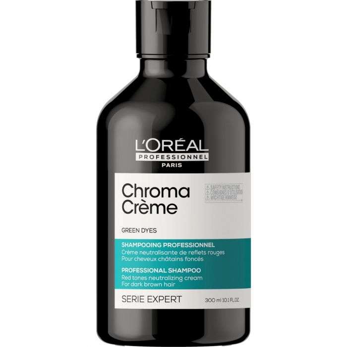 loreal-professionnel-paris-loreal-professionnel-chroma-creme-green-d-yves-300ml-shampoing-cheveux-colores.jpg L'OREAL PROFESSIONNEL CHROMA CREME GREEN D YVES 300ml – Image 1