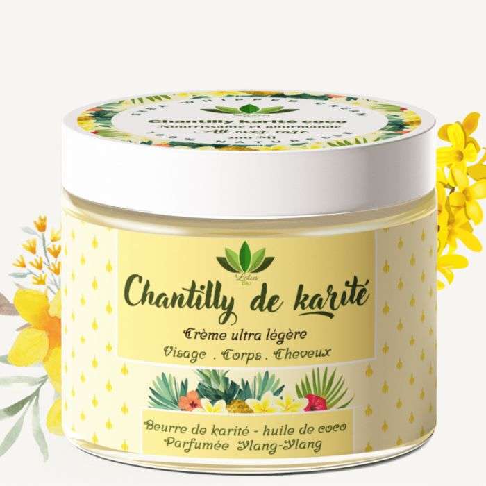 lotus-bio-lotus-bio-chantilly-de-karite-creme-ultra-legere-parfumee-ylang-ylang-masque-creme-et-soins.jpg LOTUS BIO CHANTILLY DE KARITE CREME ULTRA LEGERE PARFUMEE YLANG YLANG – Image 1