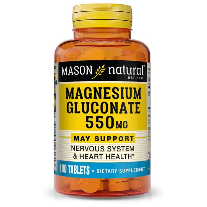 mason-natural-mason-natural-magnesium-gluconate-550-mg-100-tablets-complements-alimentaires.jpg MASON NATURAL MAGNESIUM GLUCONATE 550 MG 100 TABLETS – Image 1