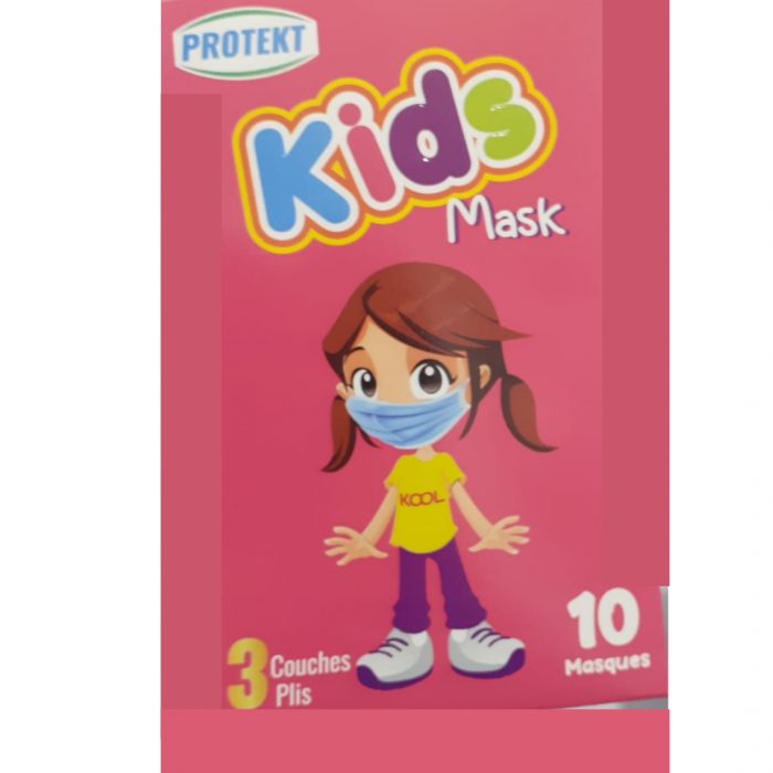 masque-covid-protekt-kids-masque-enfant-3-couches-plis-10-masques-covid-filles-soins-premiers-secours.jpg PROTEKT KIDS MASQUE ENFANT 3 COUCHES PLIS 10 MASQUES COVID FILLES – Image 1