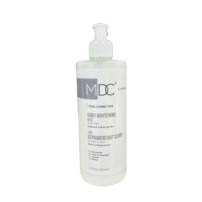 mdc-mdc-tone-corrector-lait-depigmentant-corps-500-ml-cremes-cicatrisantes.jpg MDC TONE CORRECTOR LAIT DEPIGMENTANT CORPS 500 ML – Image 1
