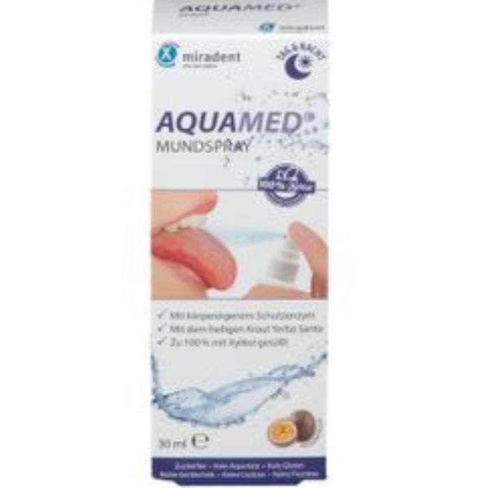miradent-miradent-aquamed-mundspray-spray-buccal-pour-la-production-de-salive-30-ml-bains-de-bouche-et-haleine-fraiche.jpg MIRADENT Aquamed Mundspray : Spray buccal pour la production de salive (30 ml) – Image 1