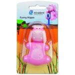 MIRADENT porte Brosse a dent funny hippo