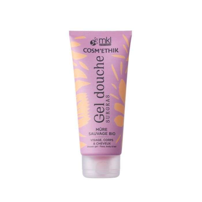 mkl-cosmethik-gel-douche-surgras-mure-sauvage-bio-200-ml-1.jpg MKL COSMETHIK GEL DOUCHE SURGRAS MURE SAUVAGE BIO 200 ML – Image 1