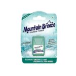 MOUNTAIN BREEZE POCKET PACKS COOL MINT 24 BANDES DE MENTHE VERTE