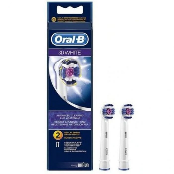 oral-b-recharge-brosse-a-dents-3d-white-advanced-pack-de-2.jpg ORAL B RECHARGE BROSSE A DENTS 3D WHITE ADVANCED PACK DE 2 – Image 1