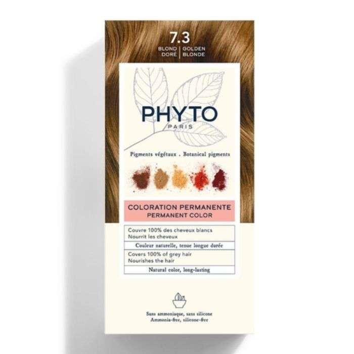 phyto-phyto-color-kit-coloration-73-blond-doree-coloration.jpg PHYTO COLOR KIT COLORATION 7.3 BLOND DOREE – Image 1