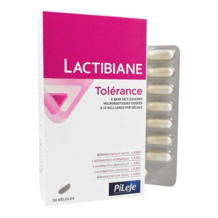 pileje-pileje-lactibiane-tolerance-30-gelules-vitamine-et-forme.jpg PILEJE LACTIBIANE TOLERANCE 30 GELULES – Image 1
