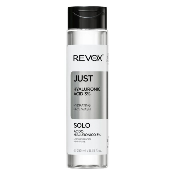 revox-b77-revox-b77-nettoyant-hydradant-visage-just-hyaluronic-acid-3-250-ml-demaquillants-et-nettoyants.jpg REVOX B77 NETTOYANT HYDRADANT VISAGE JUST HYALURONIC ACID 3% 250 ML – Image 1