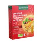 SANTAROME BIO GINSENG GELEE ROYALE GUARANA ACEROLA 20 AMPOULES 10ML