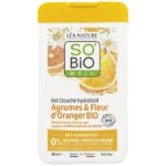 SO BIO GEL DOUCHE HYDRATANT AGRUMES ET FLEURS ORANGER BIO 450 ML