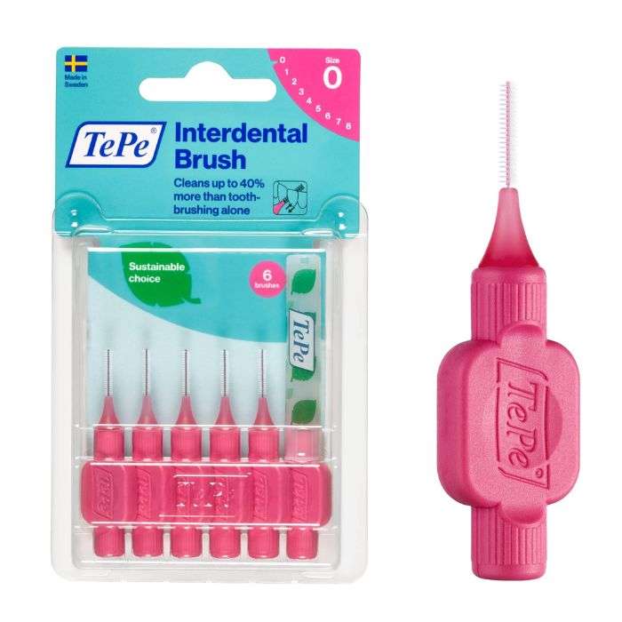 tepe-tepe-pack-de-6-brossette-interdentaire-taille-0-brossettes-interdentaires-et-fils-dentaires.jpg TEPE PACK DE 6 BROSSETTE INTERDENTAIRE TAILLE 0 – Image 1