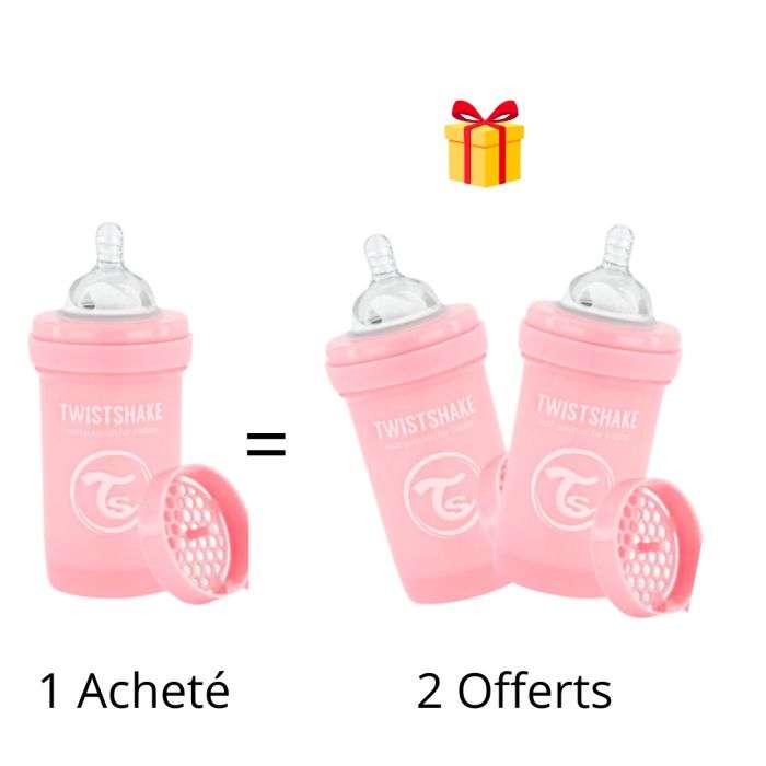 twistshake-twistshake-offre-1-baby-bottle-anti-colic-all-in-one-180-ml-0m-rose-achete-2-offerts-apprentissage-repas.jpg TWISTSHAKE OFFRE 1 BABY BOTTLE ANTI COLIC ALL IN ONE 180 ML 0M+ ROSE ACHETE 2 OFFERTS – Image 1