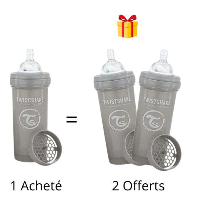 twistshake-twistshake-offre-1-baby-bottle-anti-colic-all-in-one-260-ml-2m-gris-achete-2-offerts-apprentissage-repas.jpg TWISTSHAKE OFFRE 1 BABY BOTTLE ANTI COLIC ALL IN ONE 260 ML 2M+ GRIS ACHETE 2 OFFERTS – Image 1