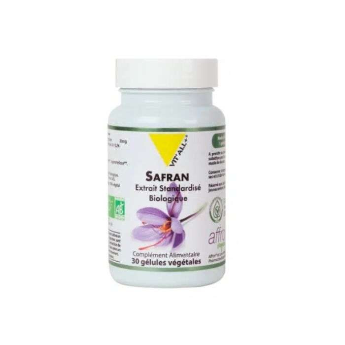 vitall-safran-30-gelules-vegetales.jpg VITALL + SAFRAN 30 GELULES VEGETALES – Image 1