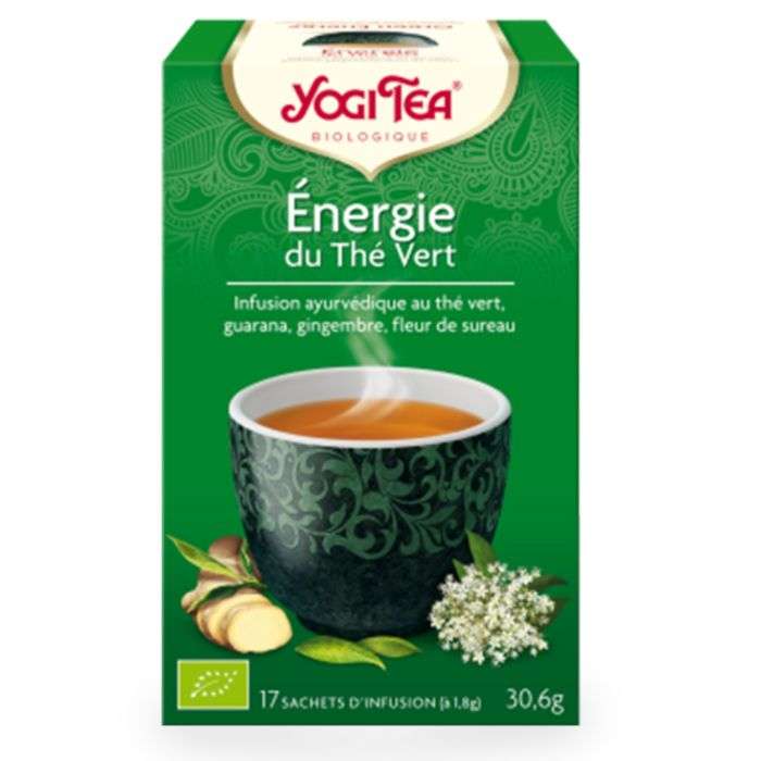 yogi-tea-yogi-tea-energie-du-the-vert-17-sachets-the-tisanes-et-infusions.jpg YOGI TEA ENERGIE DU THE VERT 17 SACHETS – Image 1