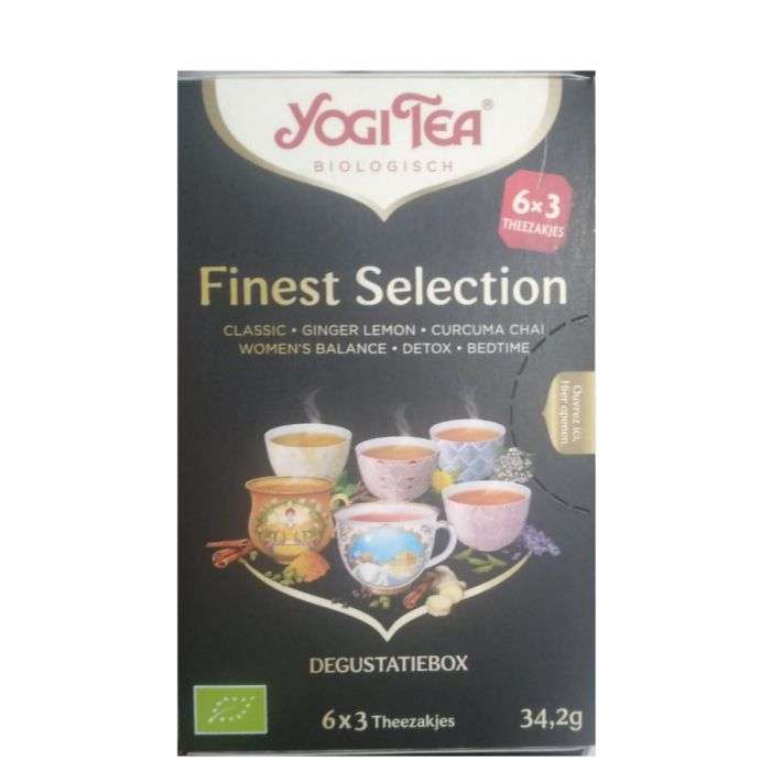 yogi-tea-yogi-tea-finest-selection-value-pack-6-paquets-de-17-sachets-de-the-the-tisanes-et-infusions.jpg YOGI TEA Finest Selection Value pack - 6 paquets de 17 sachets de thé – Image 1