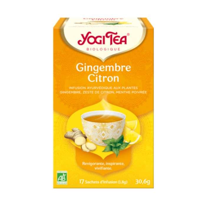 yogi-tea-yogi-tea-gingembre-citron-the-tisanes-et-infusions.jpg YOGI TEA GINGEMBRE CITRON – Image 1